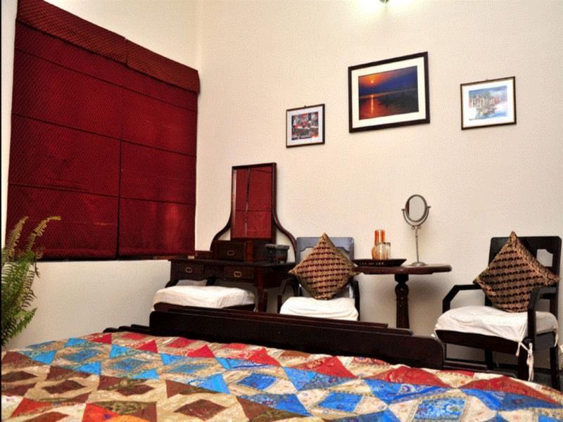Ferienwohnung Aashray Varanasi Exterior foto